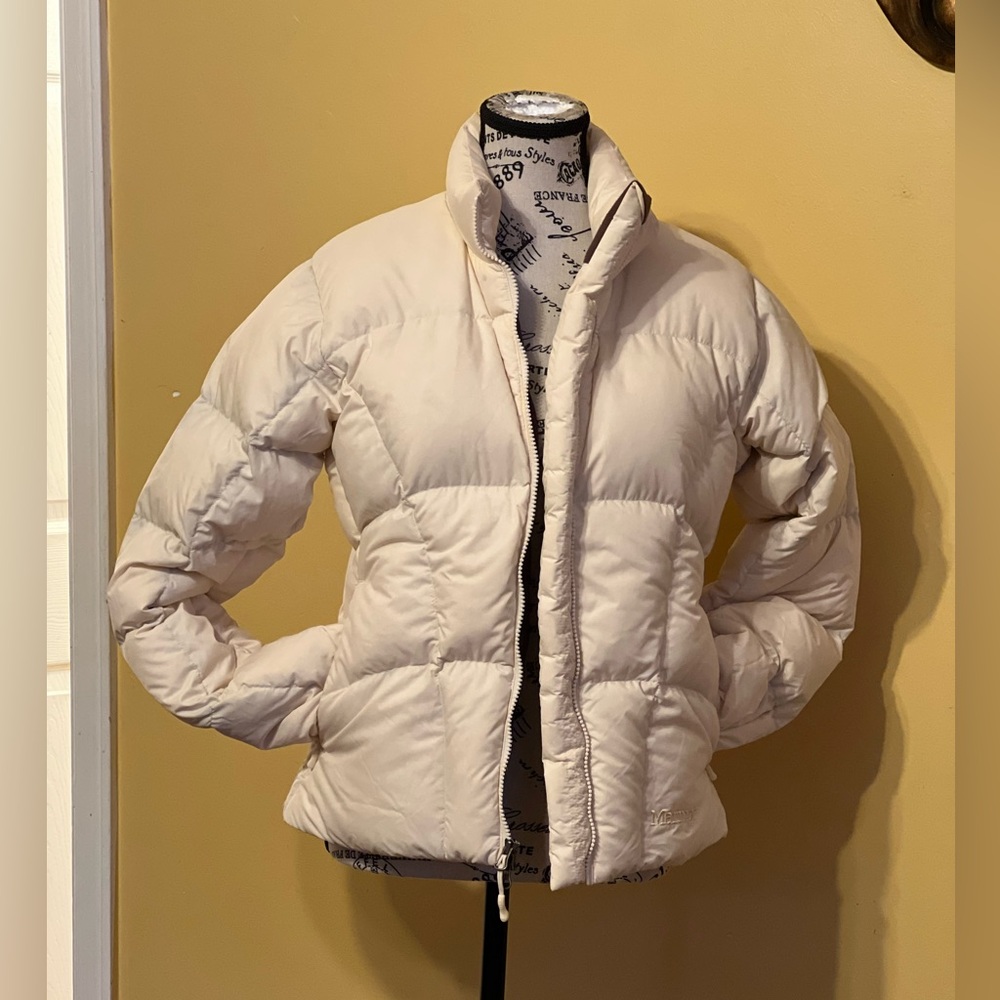 Marmot Women's Off-White Puffer insulated Jacket size  S